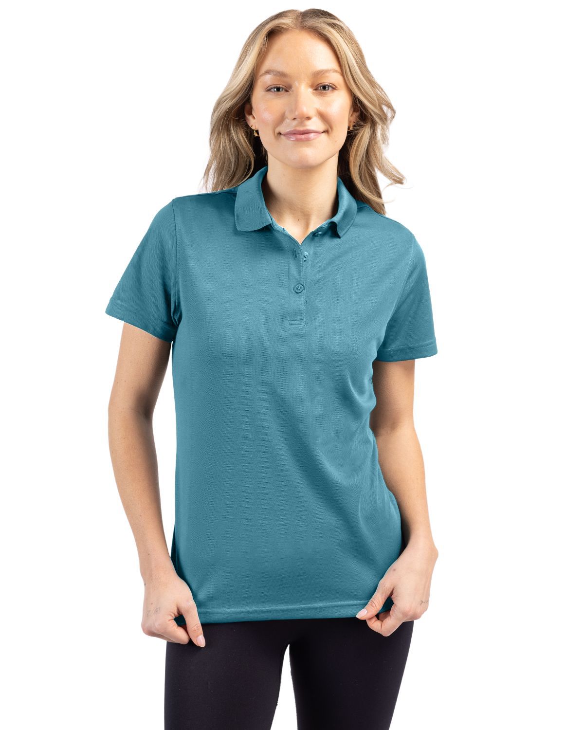Clique Spin Solution-dyed Performance Pique Womens Polo