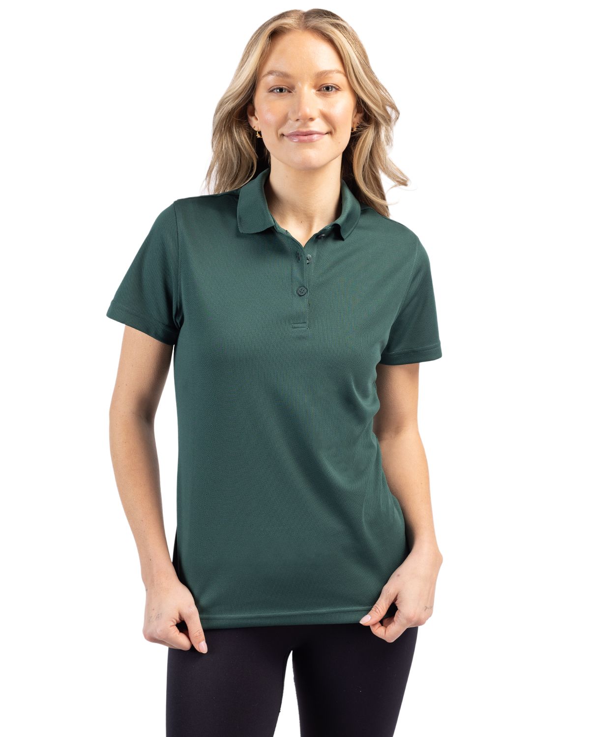 Clique Spin Solution-dyed Performance Pique Womens Polo