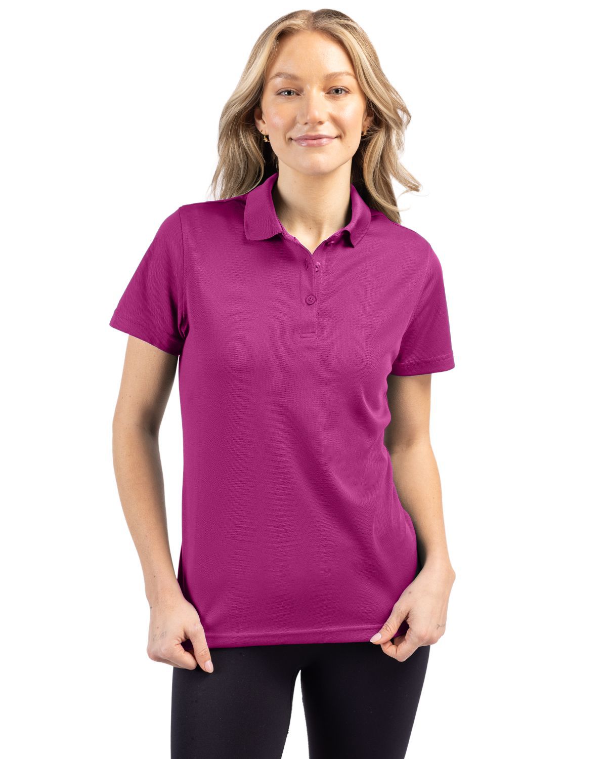 Clique Spin Solution-dyed Performance Pique Womens Polo