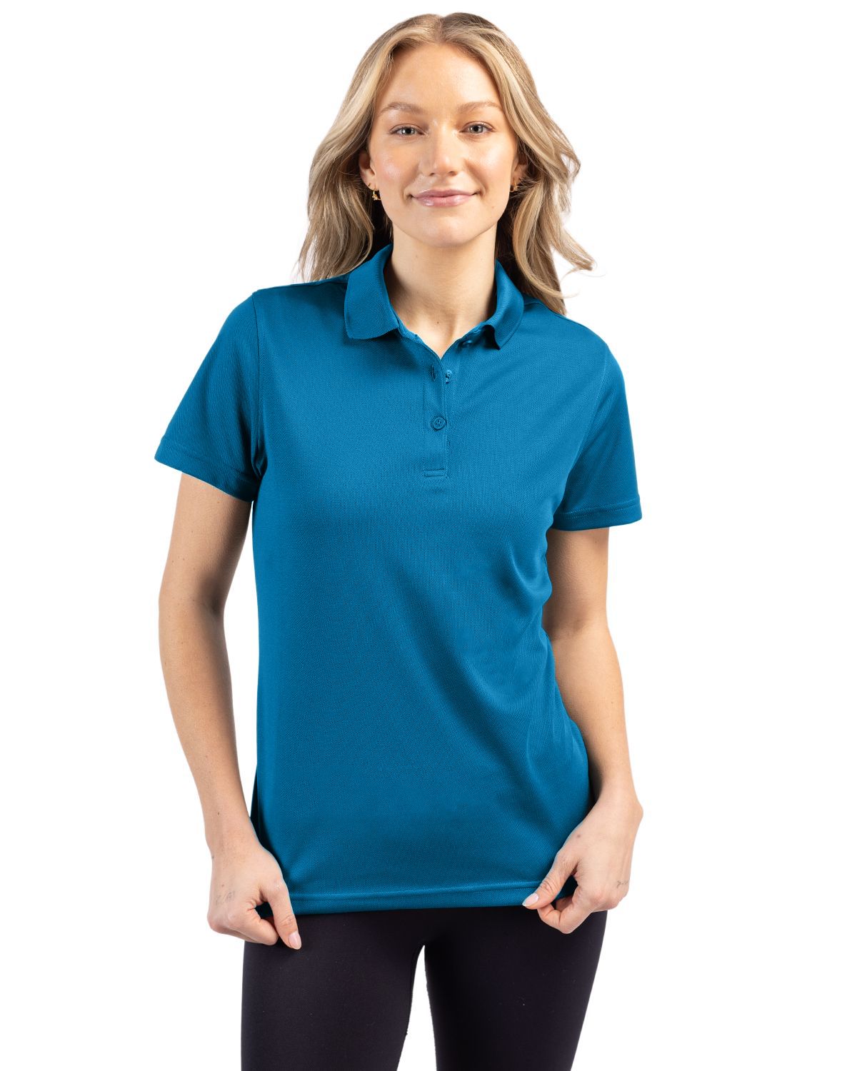 Clique Spin Solution-dyed Performance Pique Womens Polo