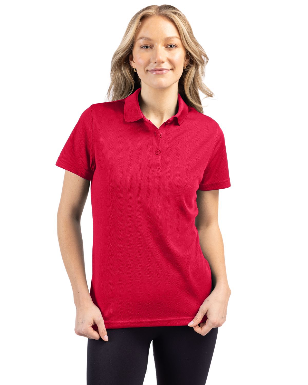 Clique Spin Solution-dyed Performance Pique Womens Polo