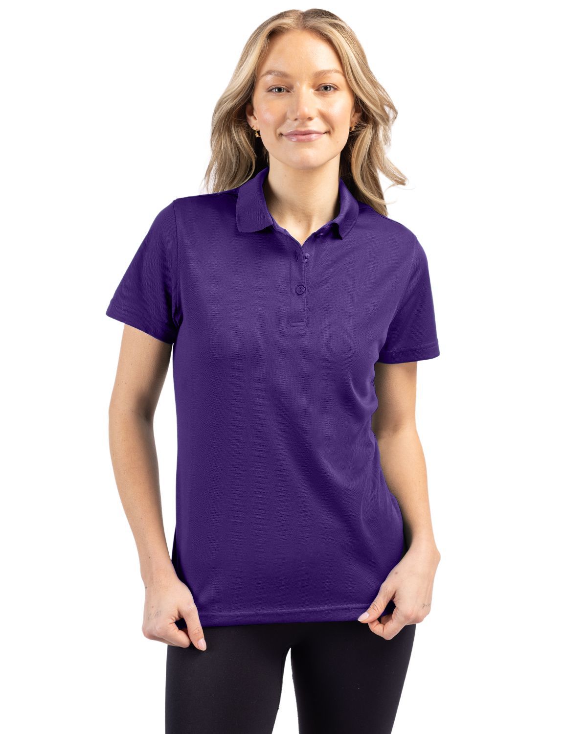 Clique Spin Solution-dyed Performance Pique Womens Polo