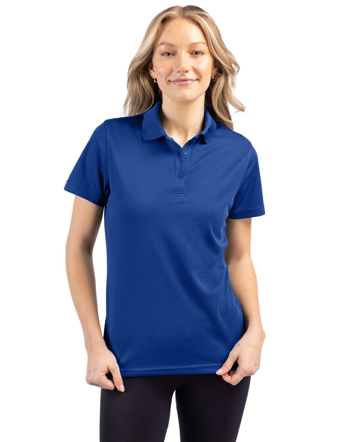 Clique Spin Solution-dyed Performance Pique Womens Polo