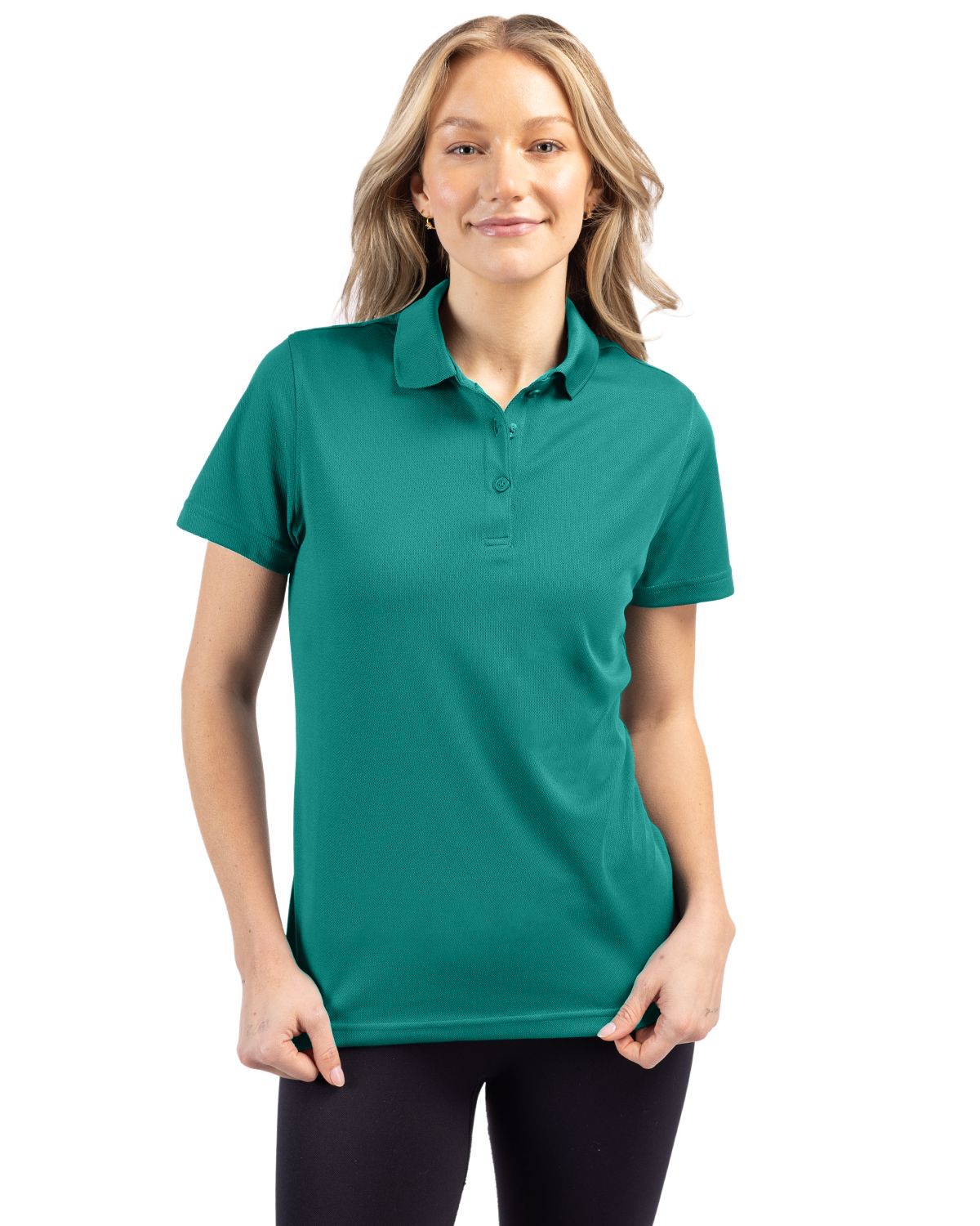 Clique Spin Solution-dyed Performance Pique Womens Polo