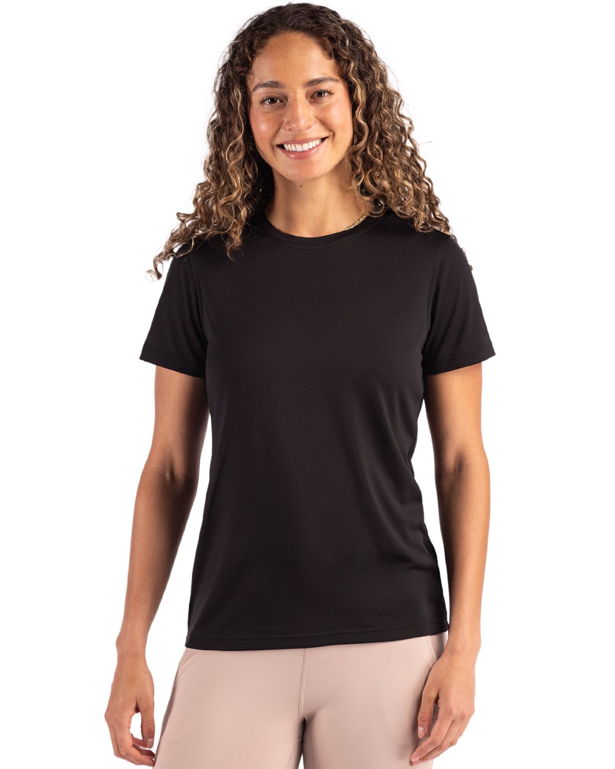 Clique Charge Active Jersey Womens Short Sleeve Tee