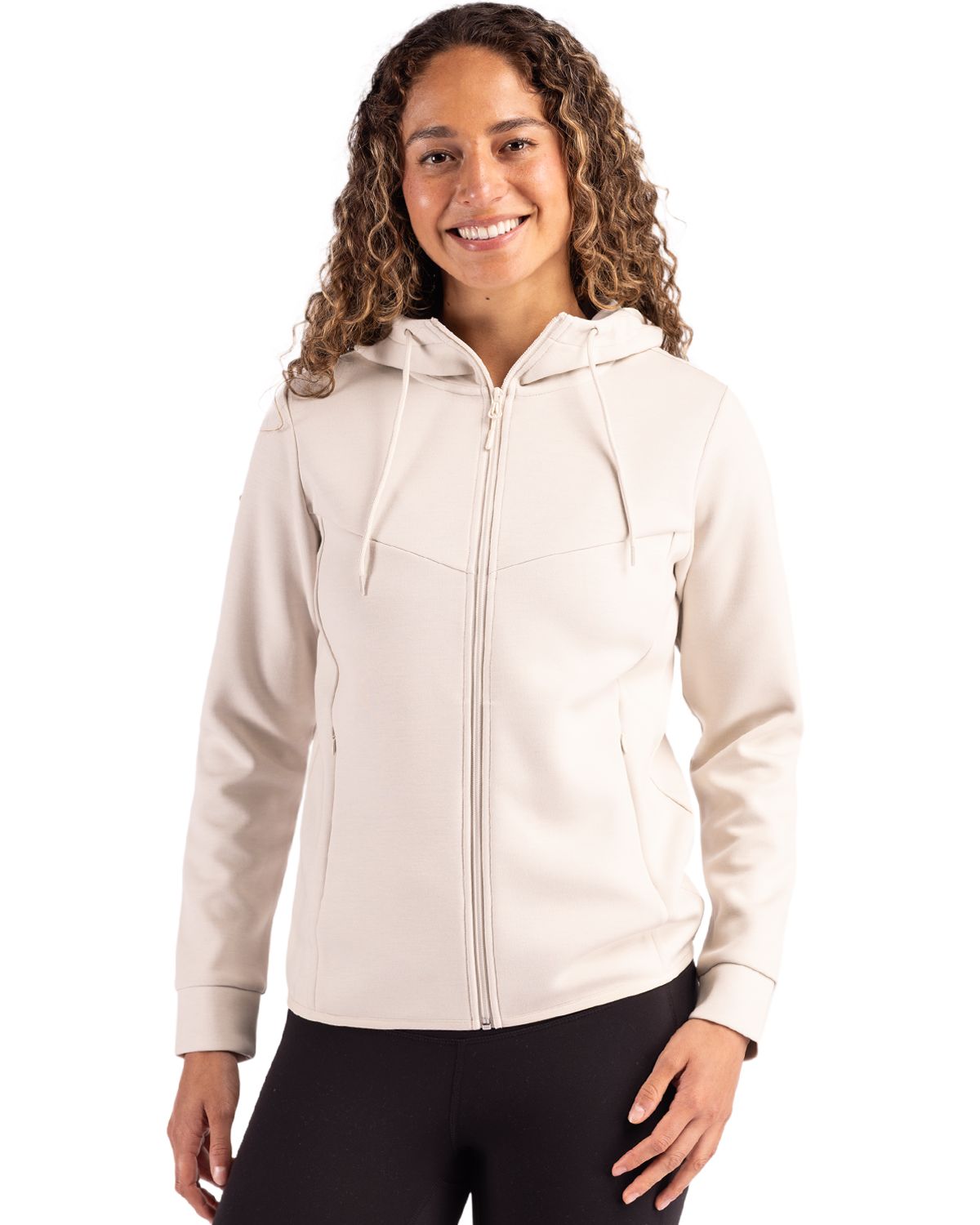 Clique Haven Recycled Womens Full Zip Hooded Sweatshirt
