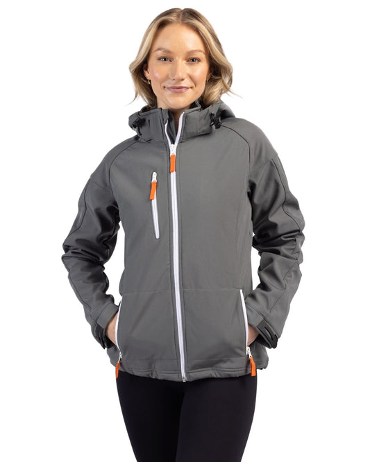 Clique Serac Stretch Softshell Womens Full Zip Jacket