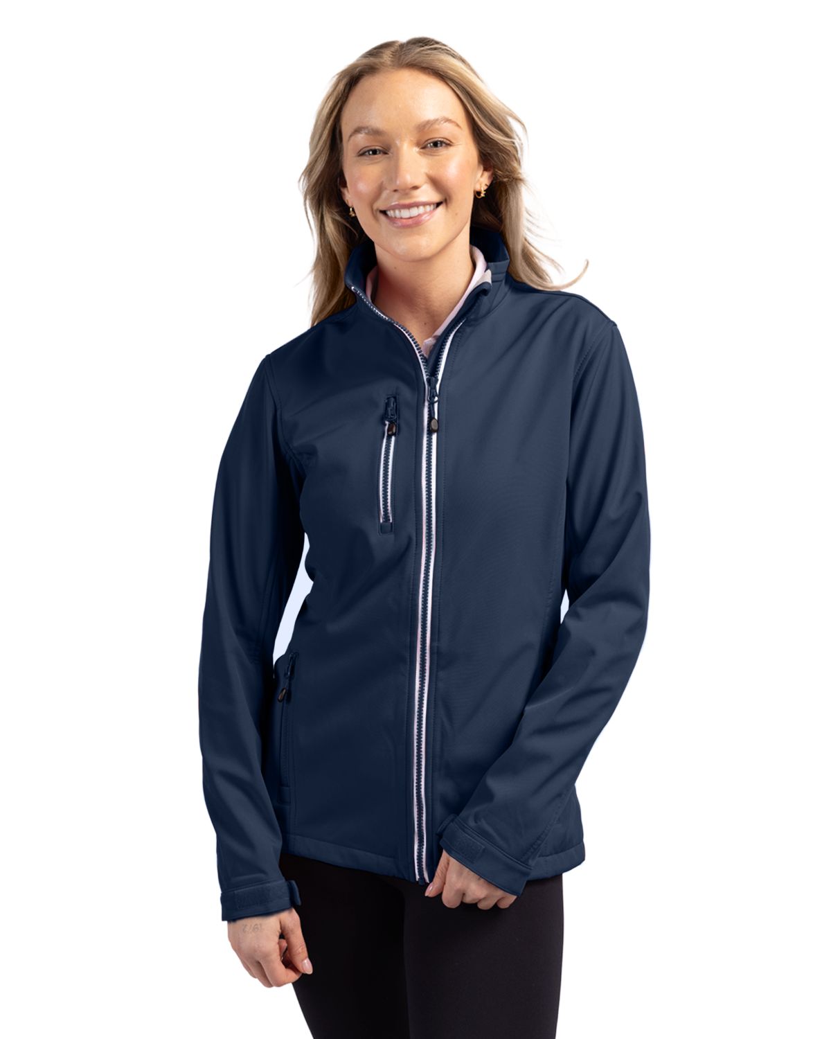 Clique Telemark Recycled Stretch Softshell Womens Full Zip Jacket