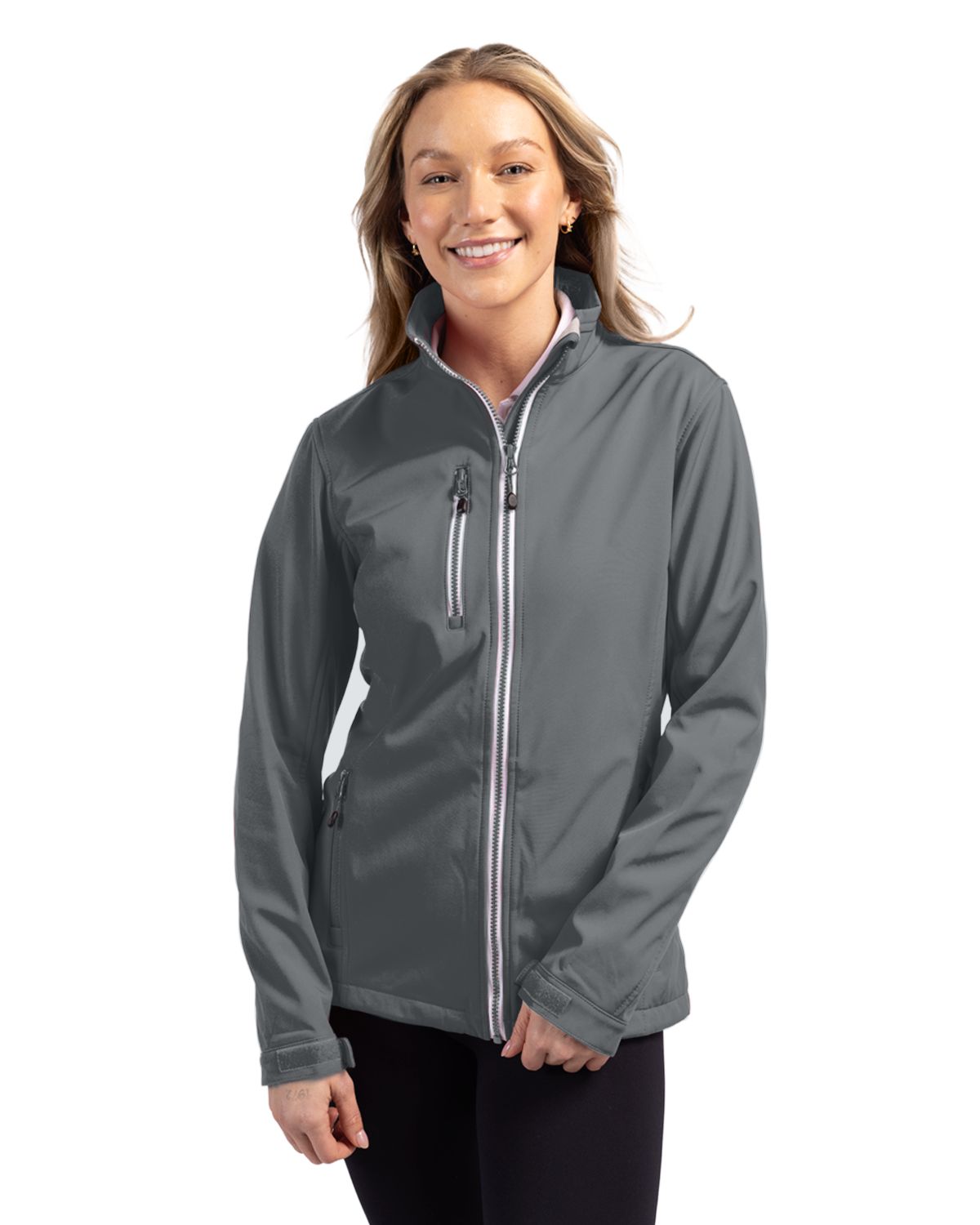 Clique Telemark Recycled Stretch Softshell Womens Full Zip Jacket