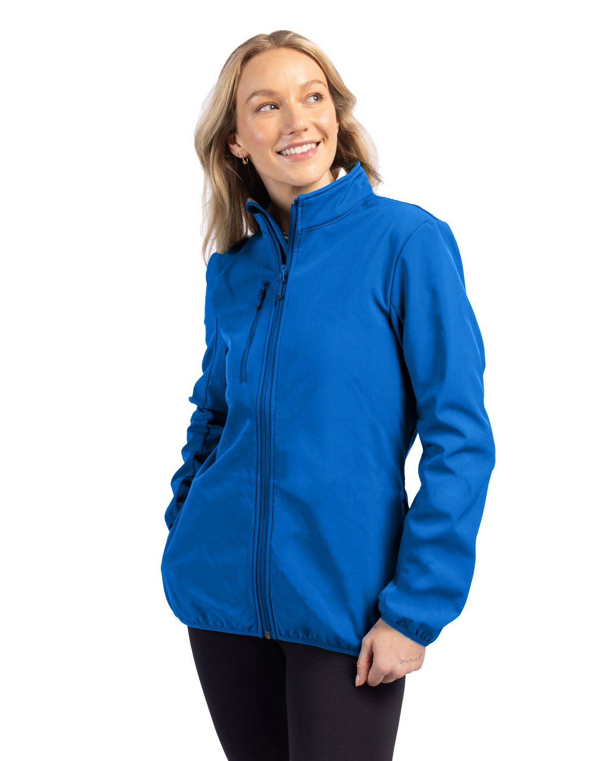 Clique Trail Recycled Stretch Softshell Womens Full Zip Jacket