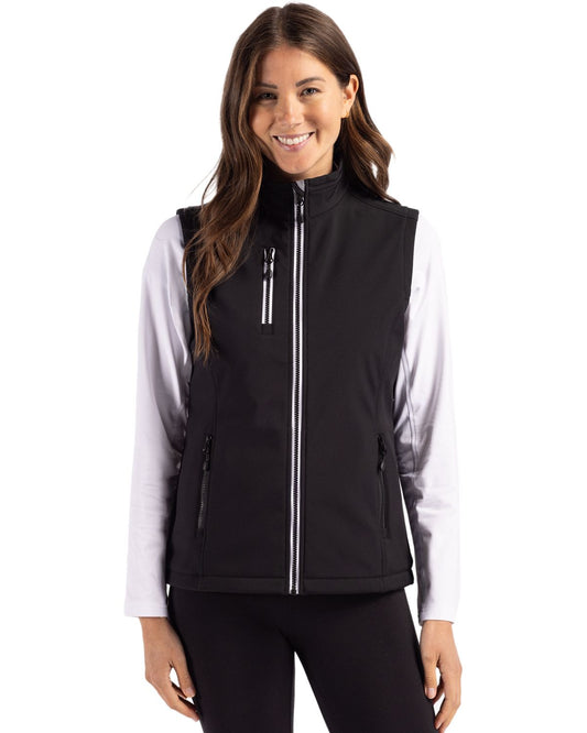 Clique Telemark Recycled Stretch Softshell Womens Full Zip Vest