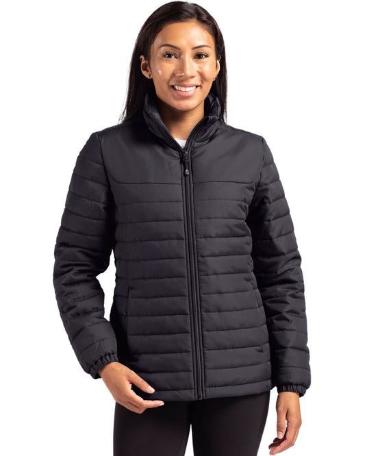 Clique Elevation Recycled Insulated Puffer Womens Full Zip Jacket
