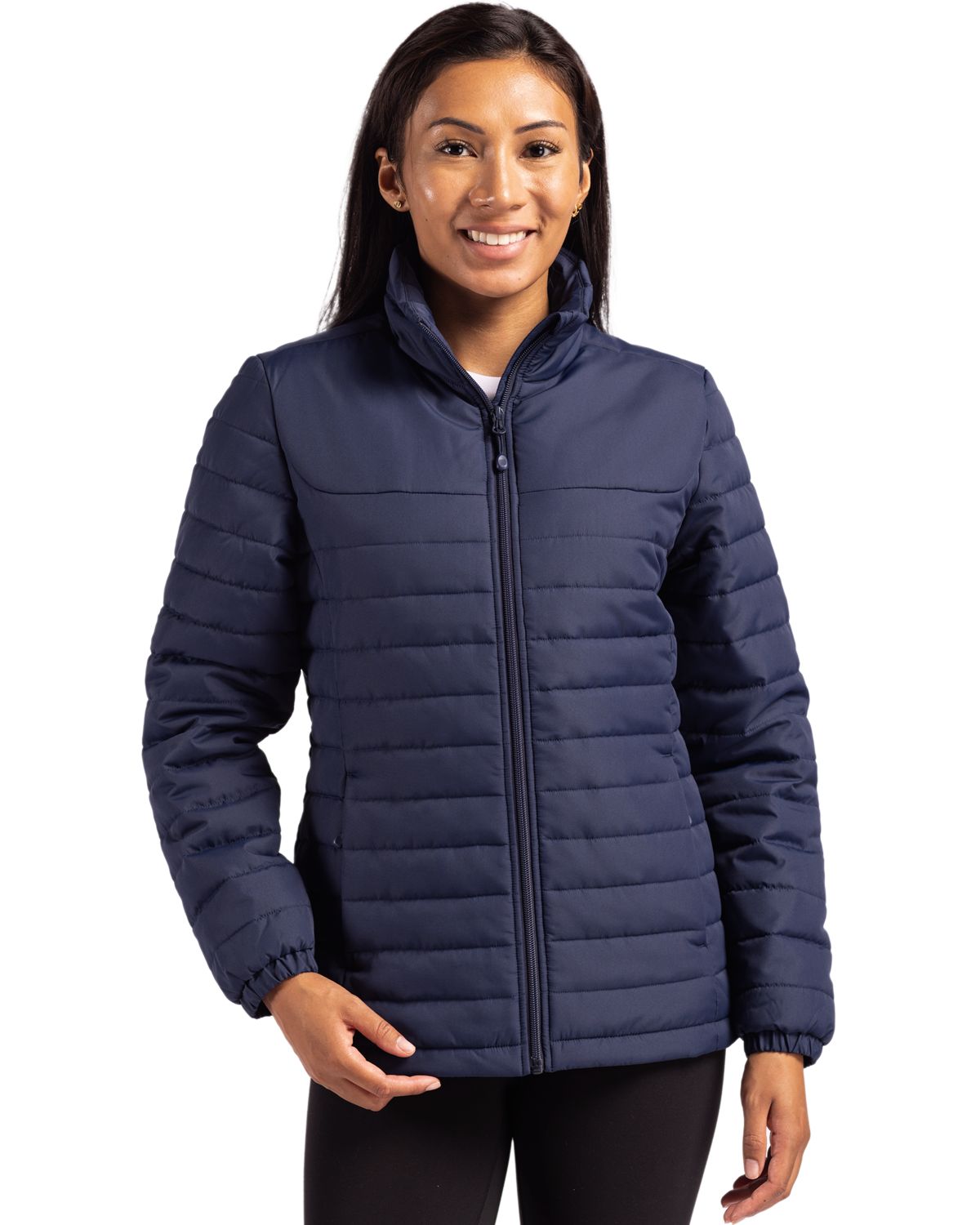 Clique Elevation Recycled Insulated Puffer Womens Full Zip Jacket