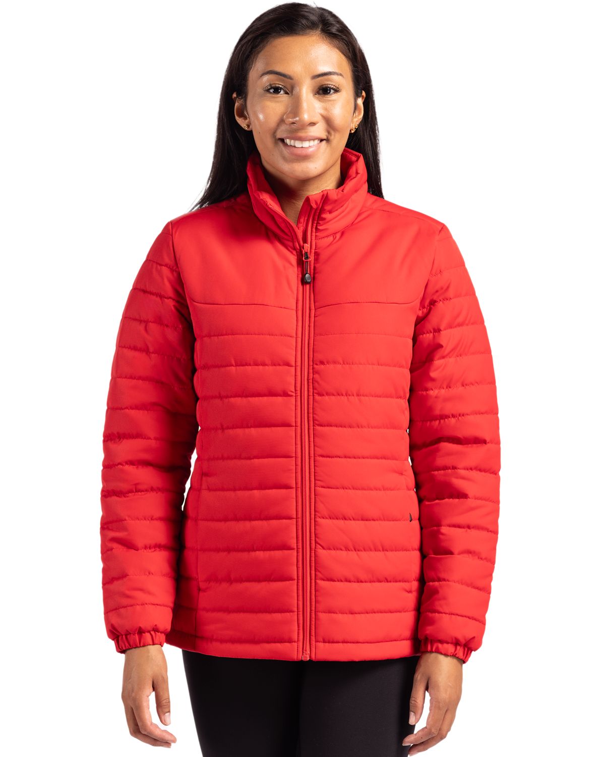 Clique Elevation Recycled Insulated Puffer Womens Full Zip Jacket