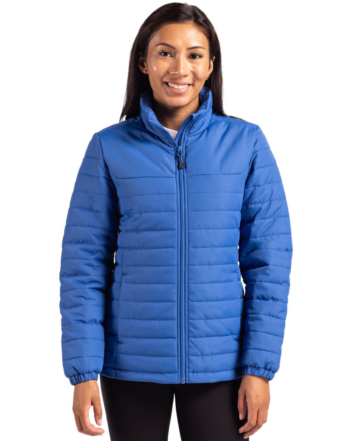 Clique Elevation Recycled Insulated Puffer Womens Full Zip Jacket