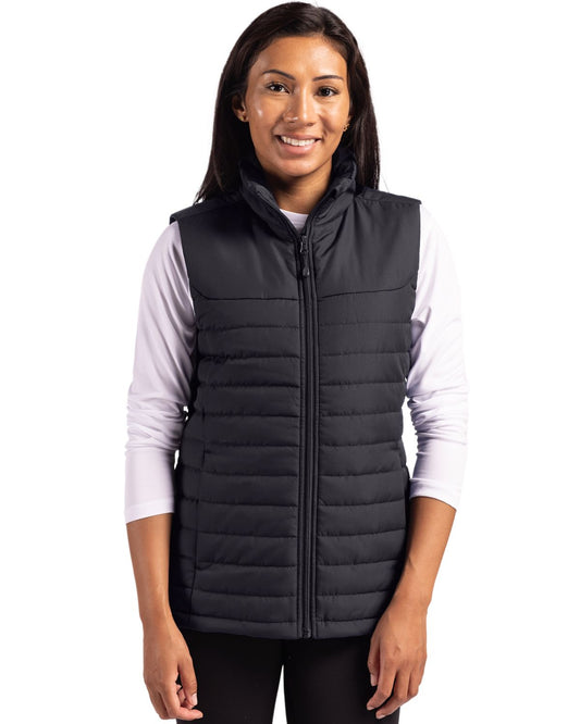 Clique Elevation Recycled Insulated Puffer Womens Full Zip Vest