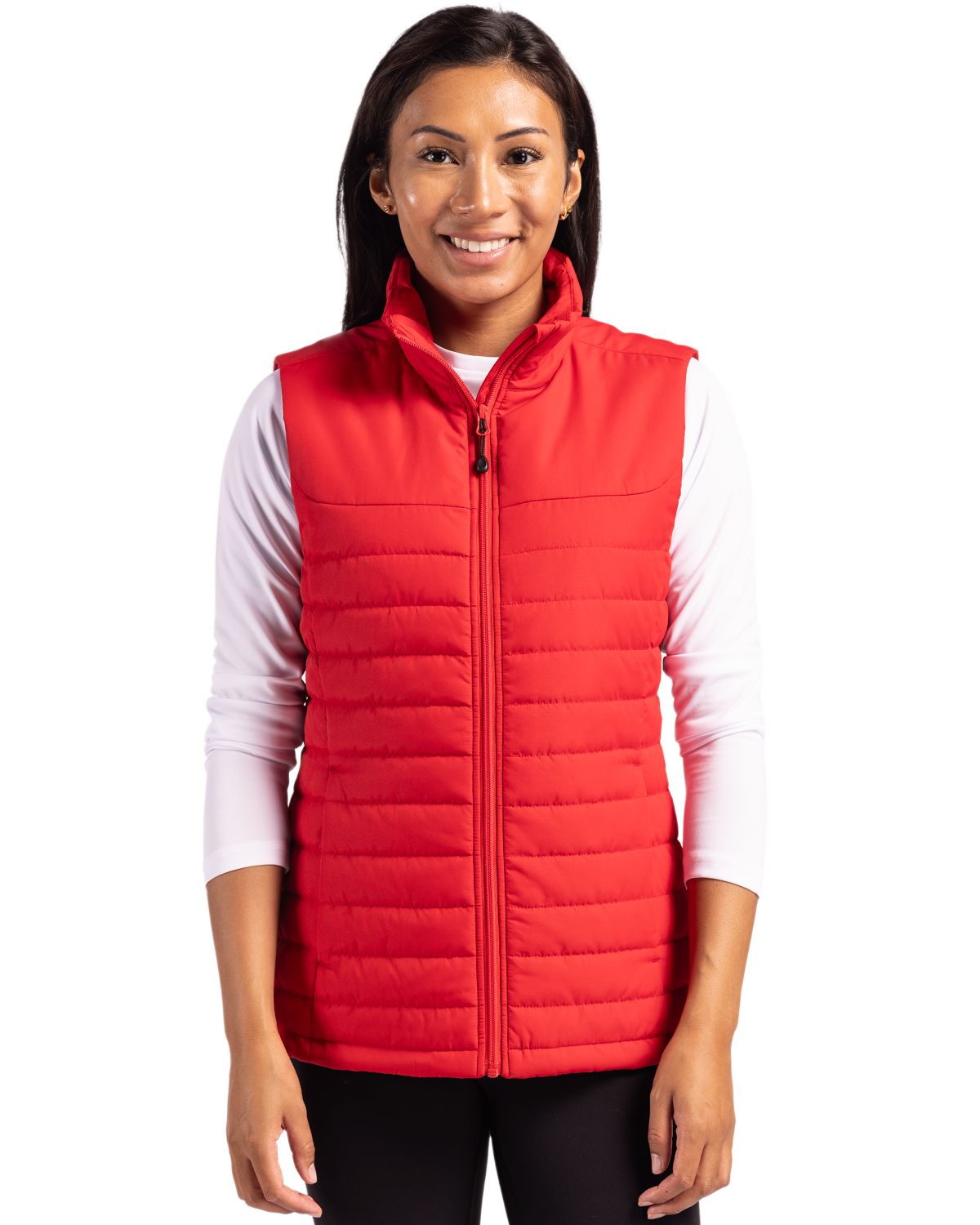 Clique Elevation Recycled Insulated Puffer Womens Full Zip Vest