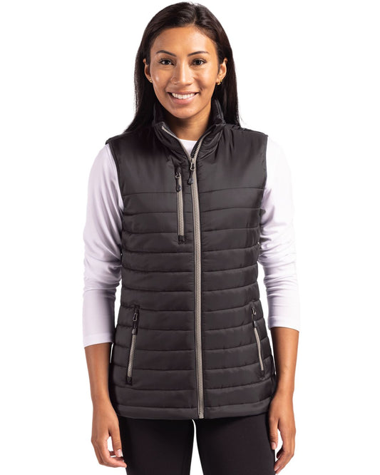 Clique Valhalla Recycled Insulated Puffer Womens Full Zip Vest