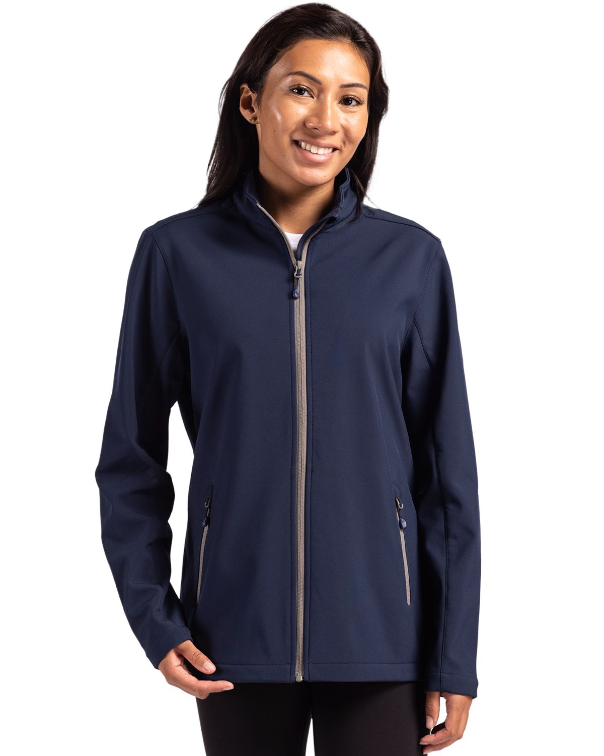 Clique Tempo Recycled Stretch Softshell Womens Full Zip Jacket