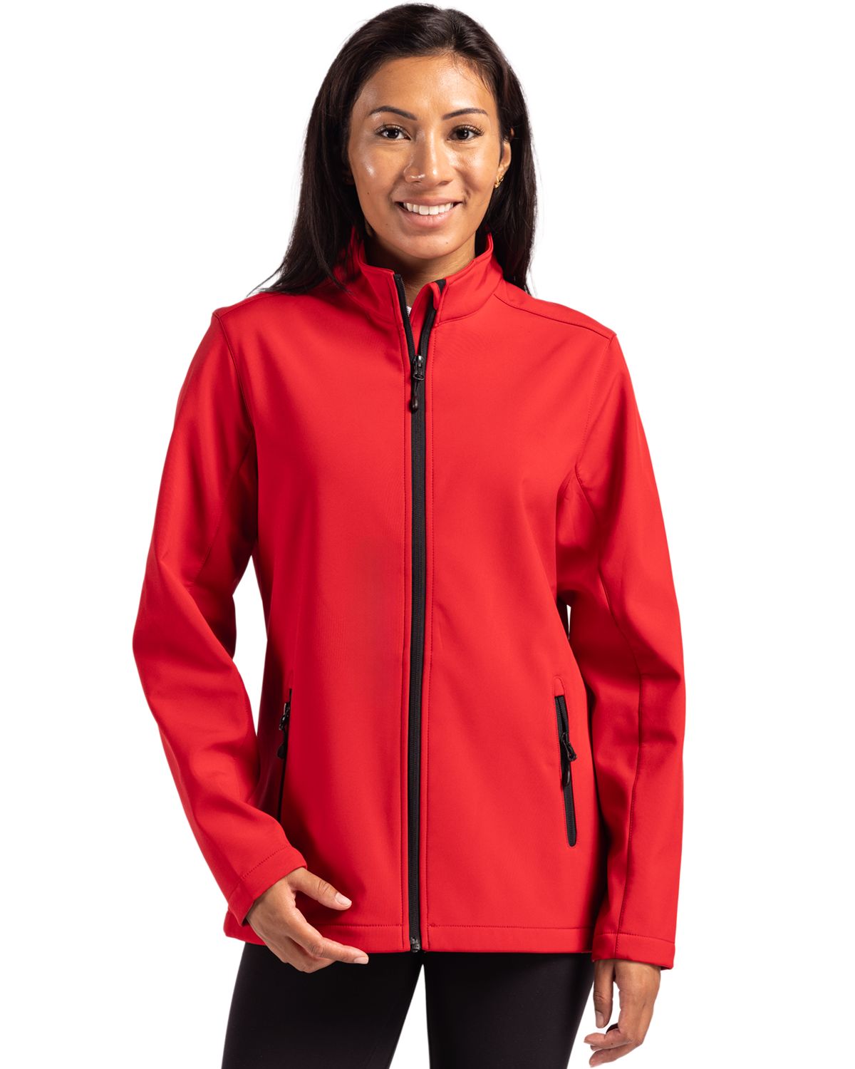 Clique Tempo Recycled Stretch Softshell Womens Full Zip Jacket
