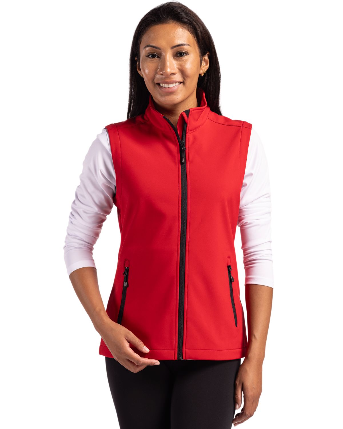 Clique Tempo Recycled Stretch Softshell Womens Full Zip Vest