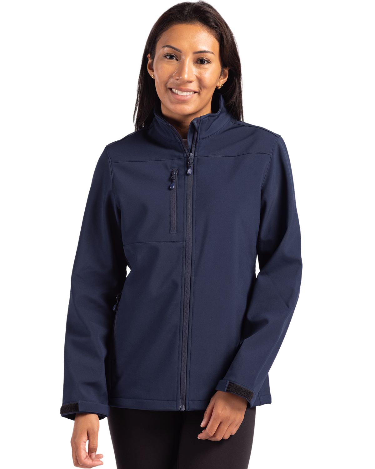 Clique Tempest Recycled Waterproof Stretch Softshell Womens Full Zip Jacket