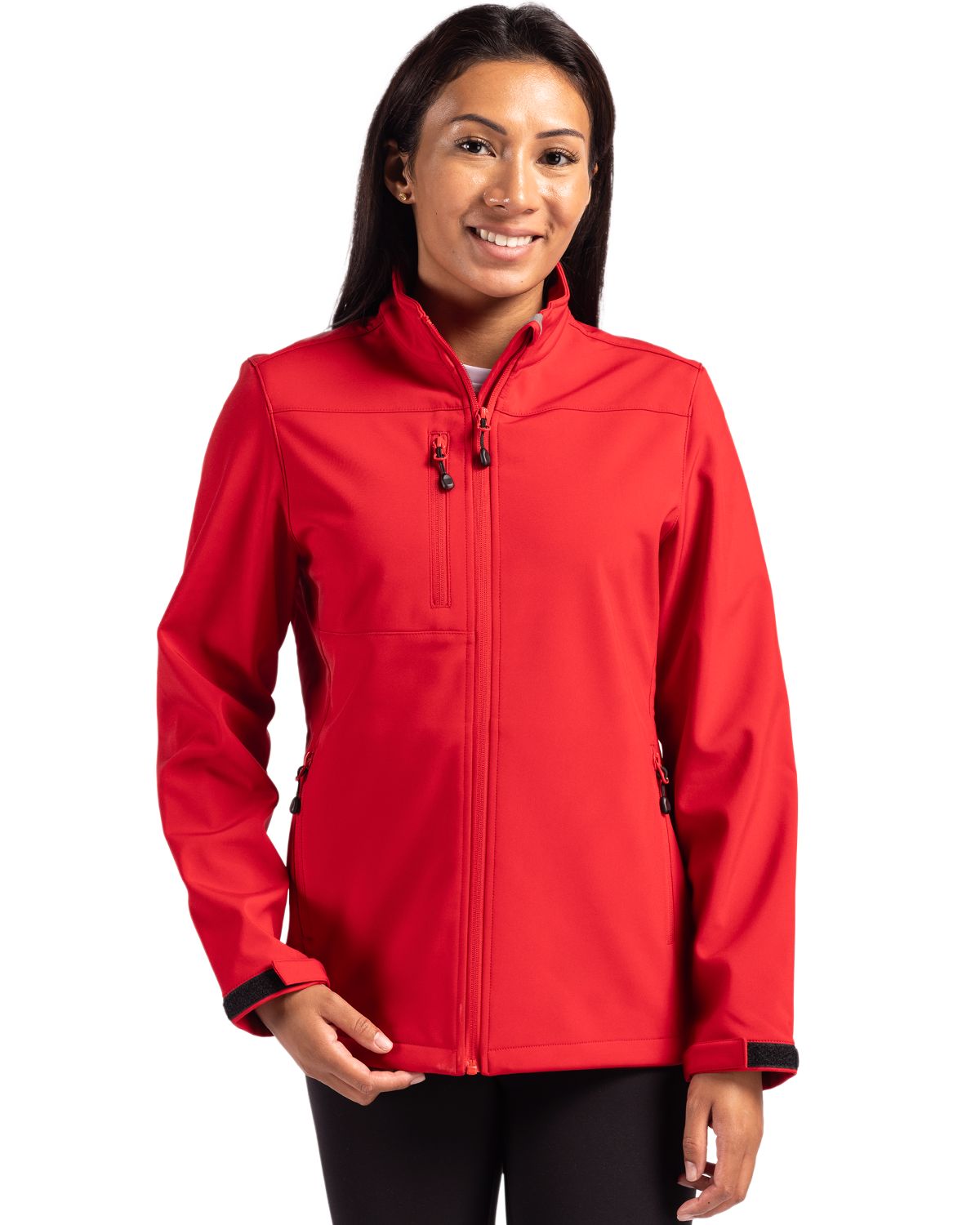 Clique Tempest Recycled Waterproof Stretch Softshell Womens Full Zip Jacket