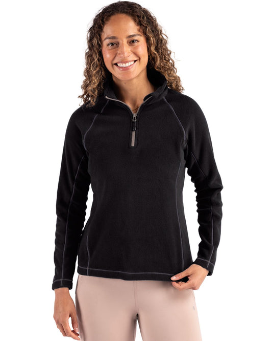 Clique Powder Recycled Fleece Womens Quarter Zip Jacket