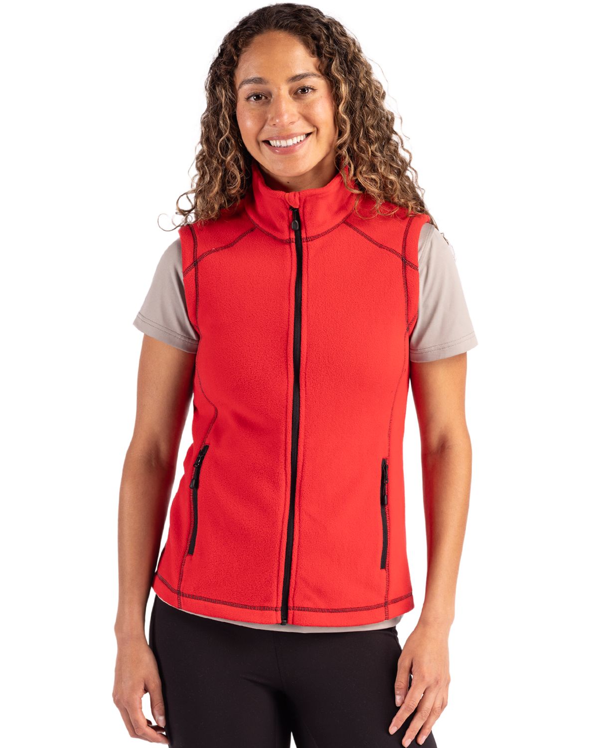 Clique Powder Recycled Fleece Womens Full Zip Vest