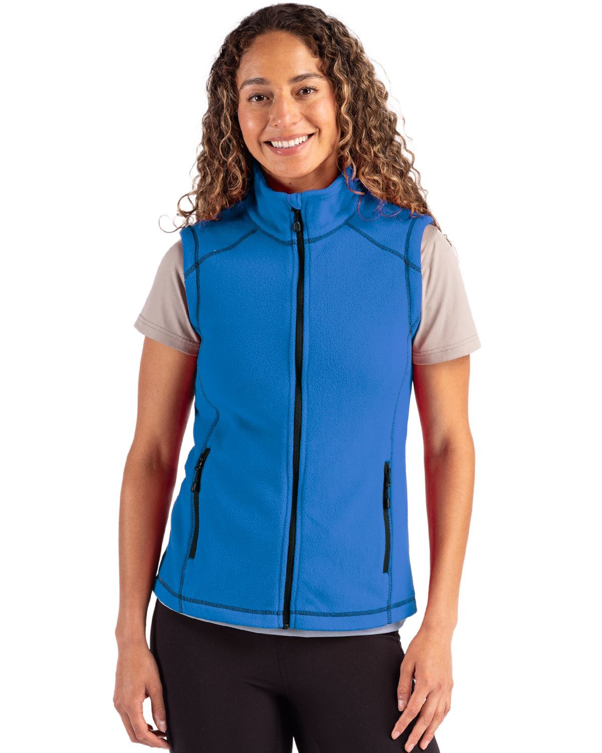 Clique Powder Recycled Fleece Womens Full Zip Vest