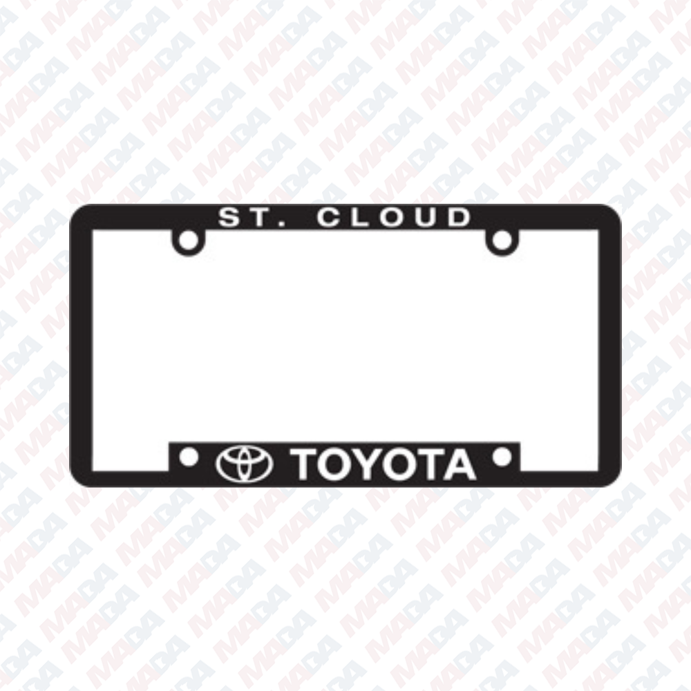 License Frame - St. Cloud Toyota (1 pack)