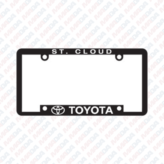 License Frame - St. Cloud Toyota (1 pack)
