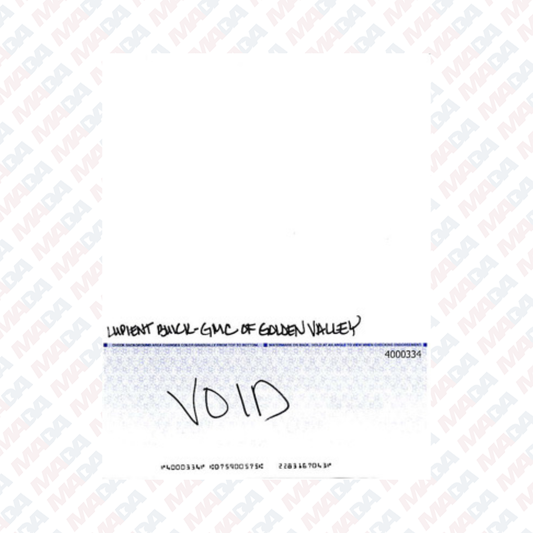 A/P Check - Lupient Buick GMC Minneapolis (1 pack)