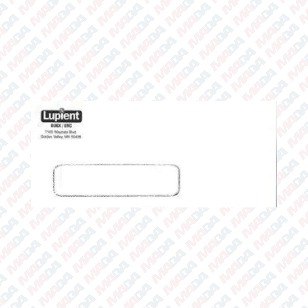 #10 Window Envelope - Lupient Buick GMC Minneapolis (500 pack)