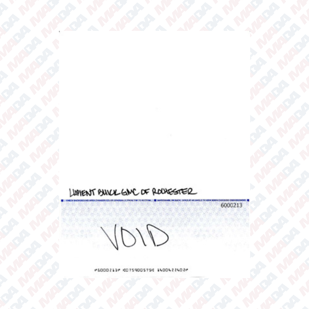 A/P Check - Lupient Buick GMC Rochester (1 pack)