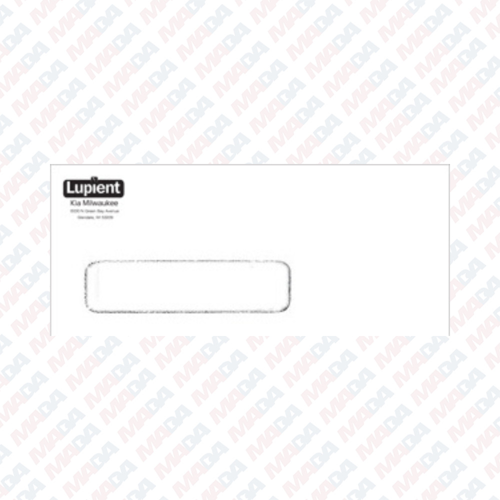 #9 Sec. Window Envelope - Lupient Kia Milwaukee (1 pack)