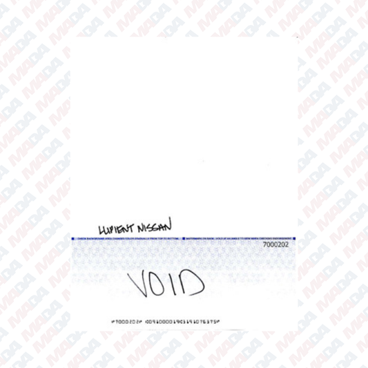 A/P Check - Lupient Nissan (1 pack)