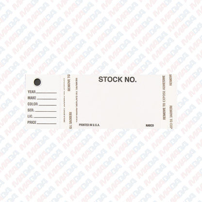 Blnk Stock Stkr/Tag/1Tag (500 Pack)