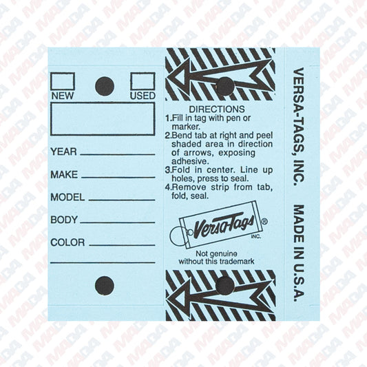 Versatag Wrap Around W/Ring (250 box)