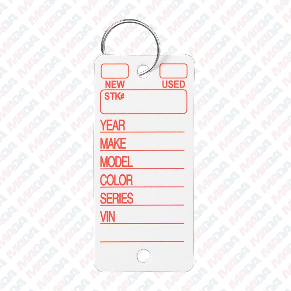 Poly Key Tags (250 box)