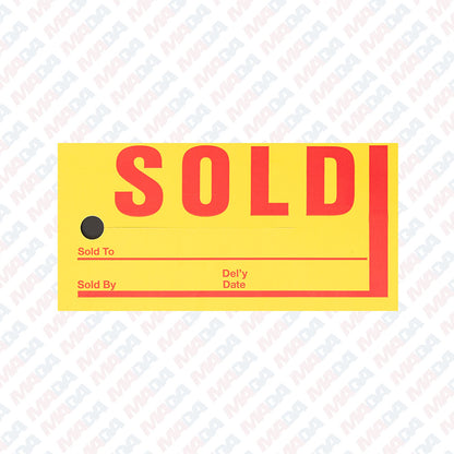 Jumbo Hold/Sold Signs (250 box)