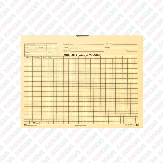 A/P Voucher Env 12X9 Buff (100 pack)