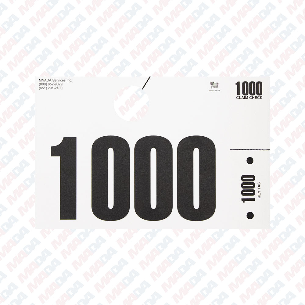 Svc Dispatch No'S (1000 box)