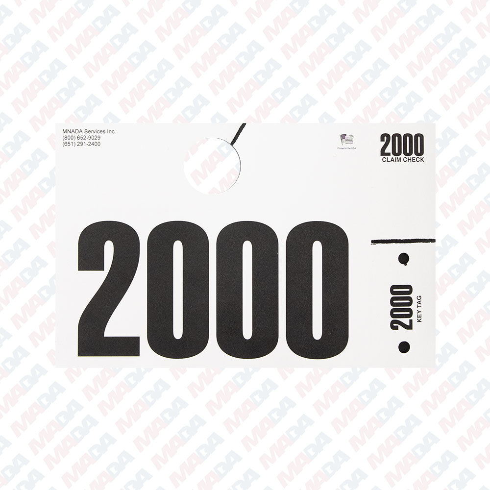 Svc Dispatch No'S (1000 box)