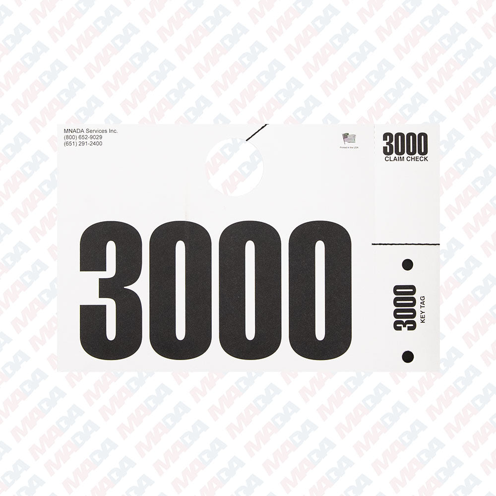 Svc Dispatch No'S (1000 box)