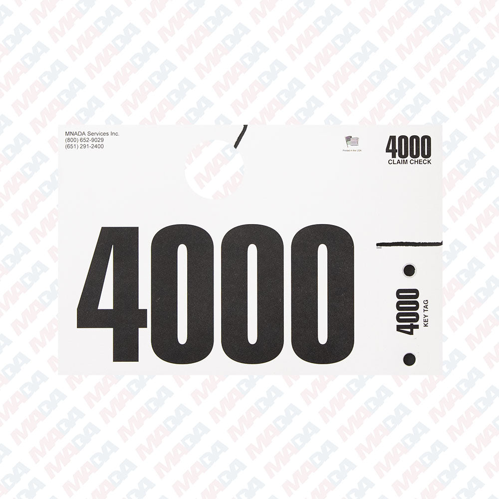 Svc Dispatch No'S (1000 box)