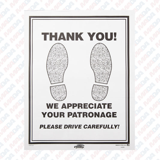 Paper Floormat 17X22 1/2 (1000 Pack)