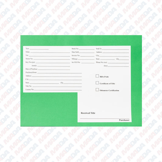 Custom Green Deal Jacket - Rochester Mc (500 Pack)