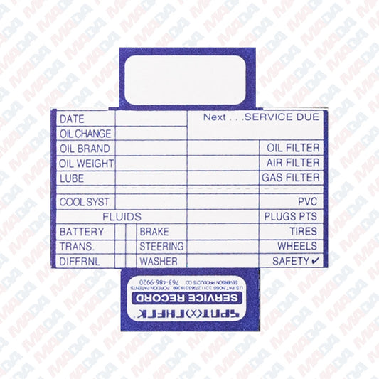Blank Spot Check Cards (1000 Pack)