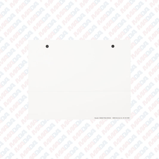 Vehicle Temp Tag (100 Pack)